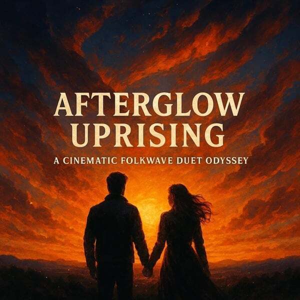 Cover art for AFTERGLOW UPRISING: A Cinematic Folkwave Duet Odyssey